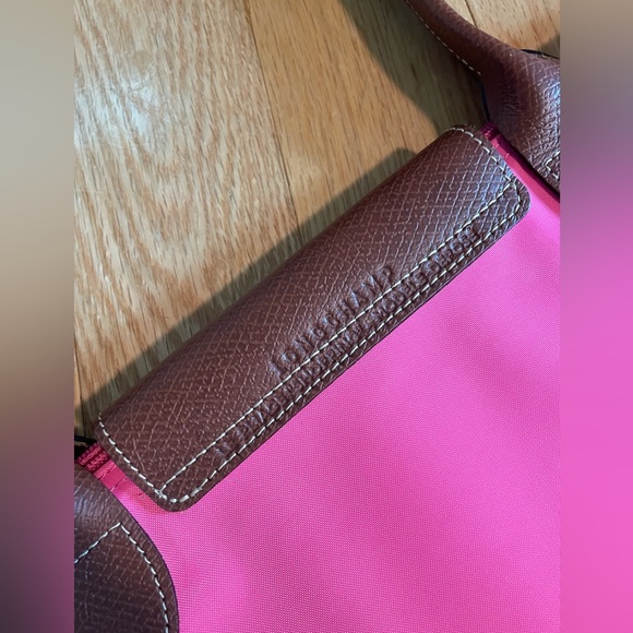 Longchamp La Pliage pink tote - Picture 3 of 10